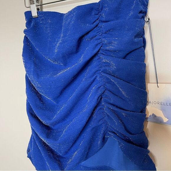 Revolve Majorelle Tennile Mini Skirt in Navy Night Sky Small NWOT - Picture 9 of 11